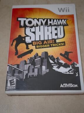Tony Hawk Shred Nintendo Wii Complete Tested Working